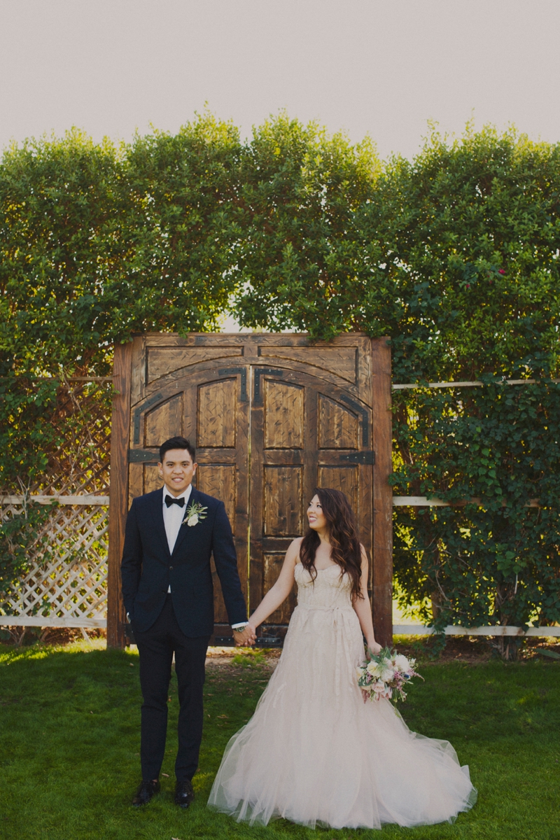 Eclectic Blush Palm Springs Wedding via TheELD.com