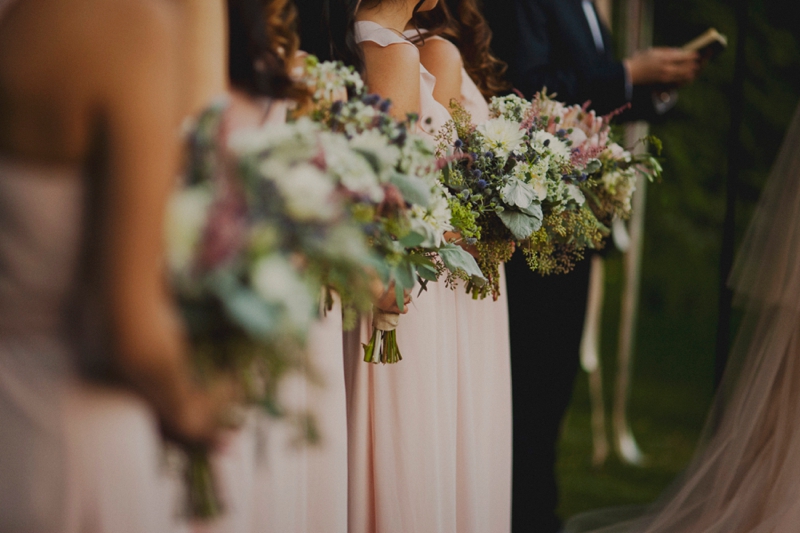 Eclectic Blush Palm Springs Wedding via TheELD.com