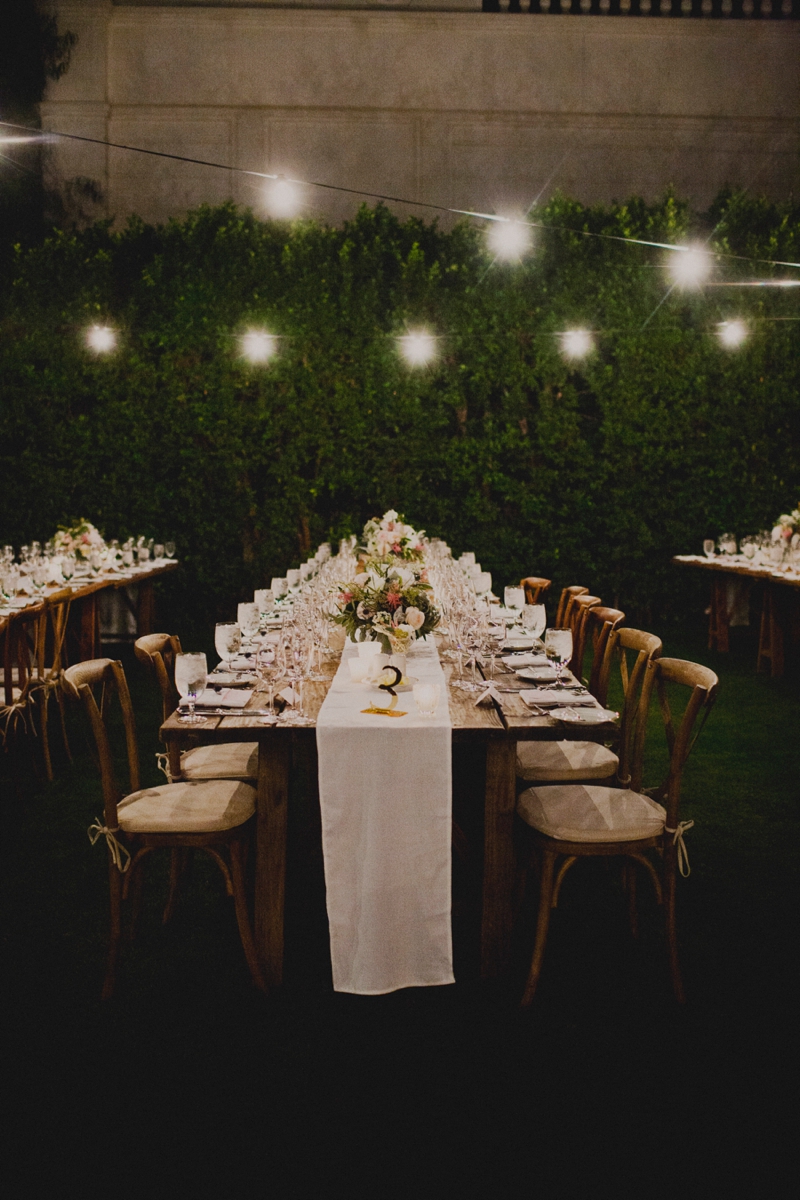 Eclectic Blush Palm Springs Wedding via TheELD.com