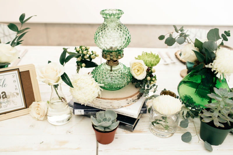 Eclectic Chemistry Inspired Wedding Ideas via TheELD.com