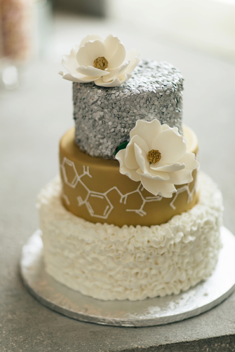 Eclectic Chemistry Inspired Wedding Ideas via TheELD.com