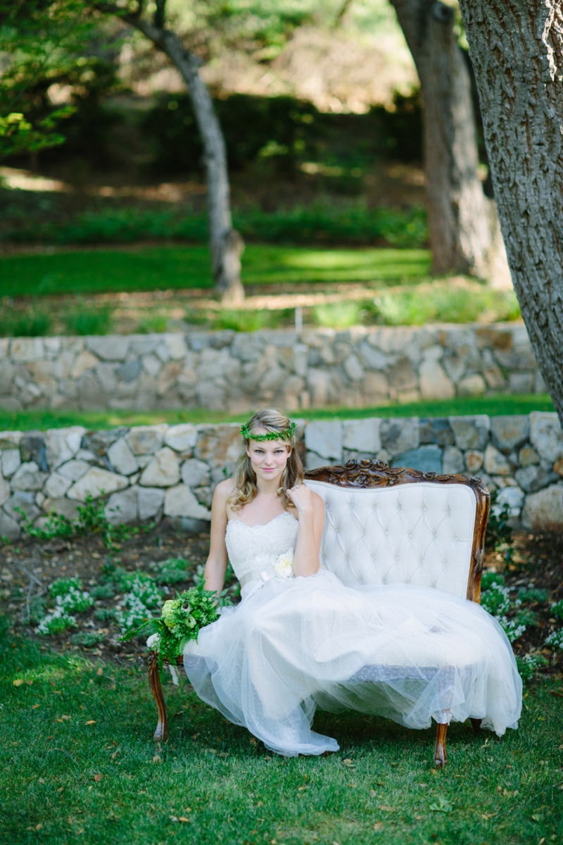 Romantic Woodland Wedding Ideas via TheELD.com