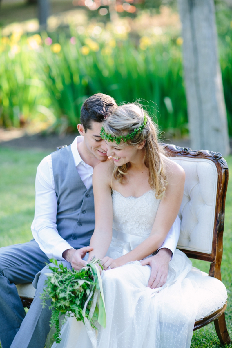 Romantic Woodland Wedding Ideas via TheELD.com