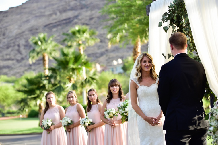 A Romantic & Elegant Las Vegas Wedding via TheELD.com