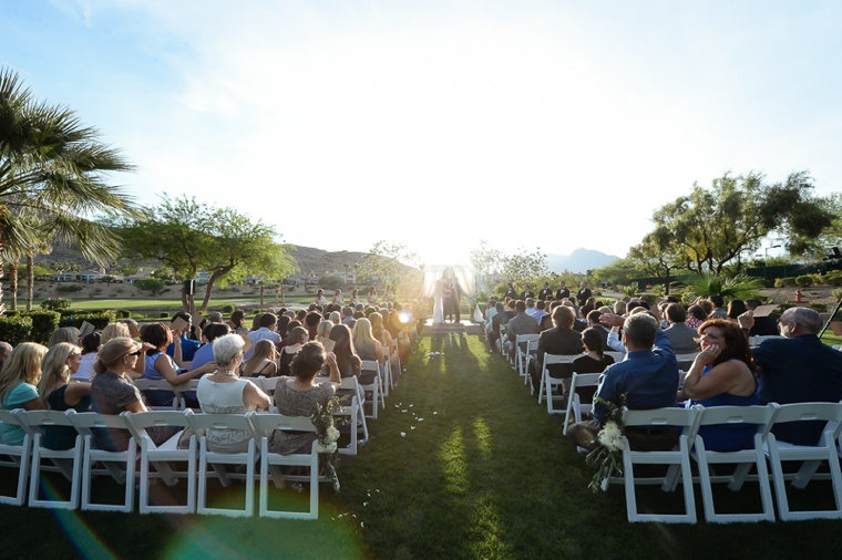 A Romantic & Elegant Las Vegas Wedding via TheELD.com