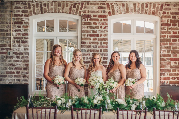 Elegant Green & White Charleston Wedding via TheELD.com