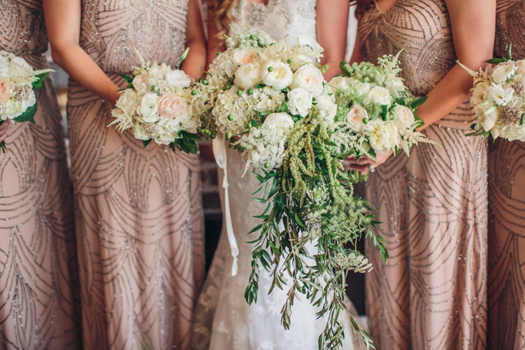 Elegant Green & White Charleston Wedding via TheELD.com