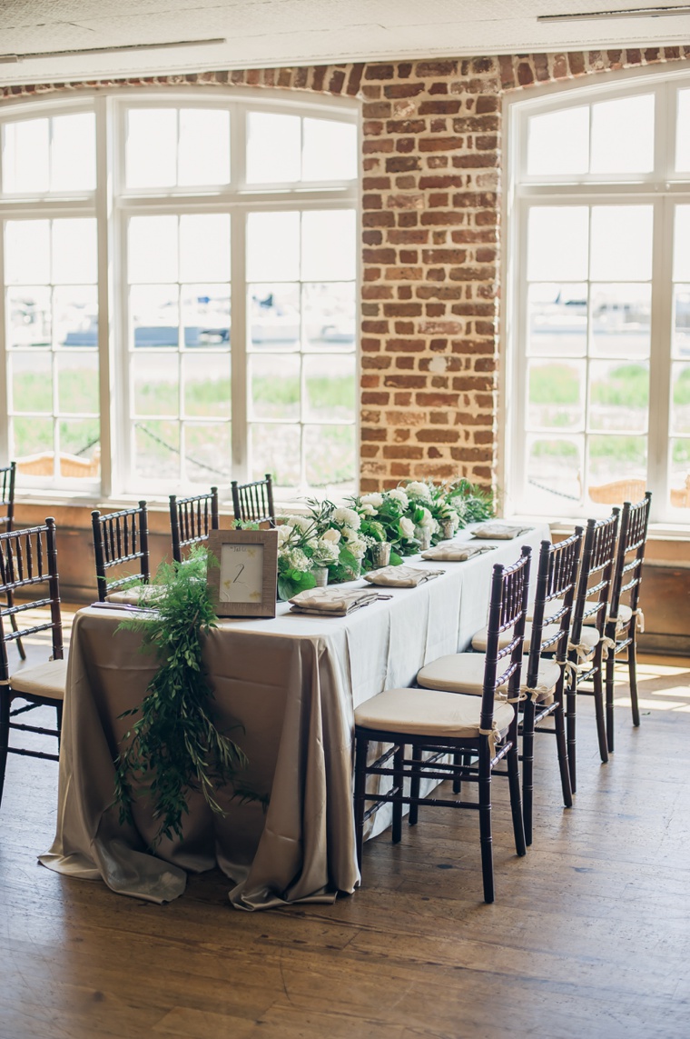 Elegant Green & White Charleston Wedding via TheELD.com