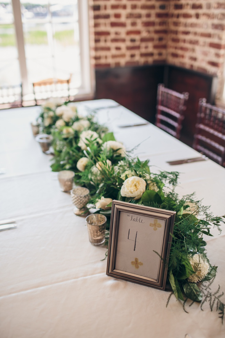 Elegant Green & White Charleston Wedding via TheELD.com