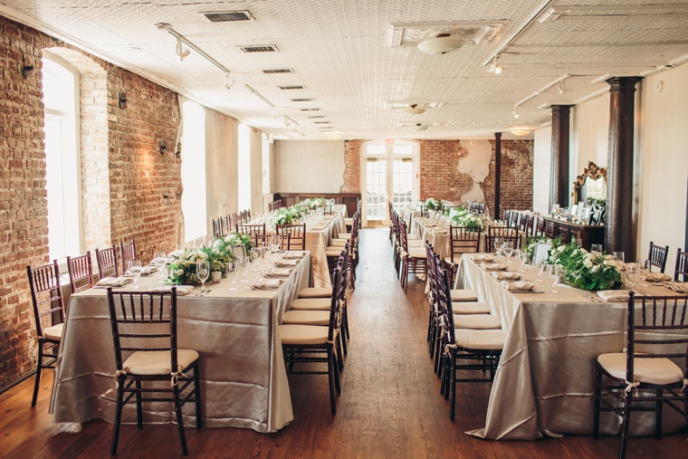 Elegant Green & White Charleston Wedding via TheELD.com