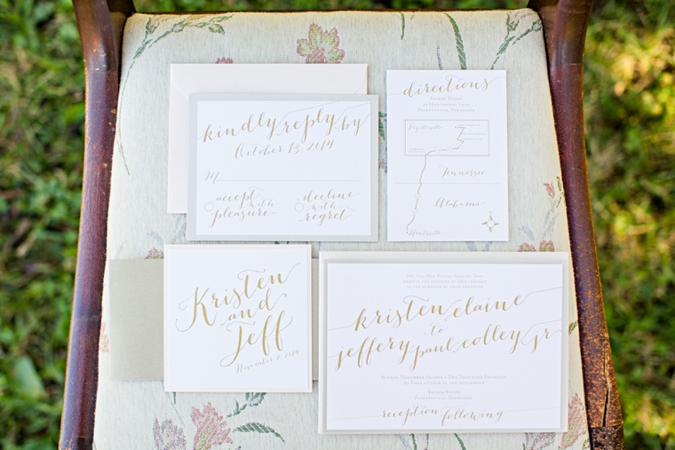 Vintage Blush Tennessee Wedding via TheELD.com