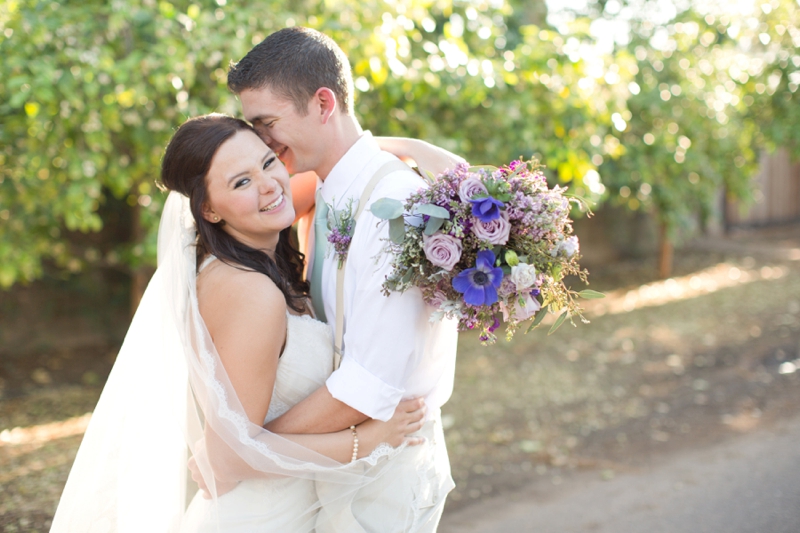 An Aqua and Lavender Wedding via TheELD.com