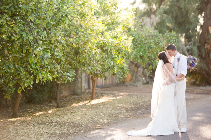 An Aqua and Lavender Wedding via TheELD.com