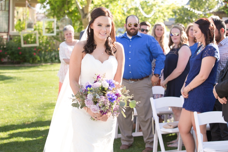 An Aqua and Lavender Wedding via TheELD.com