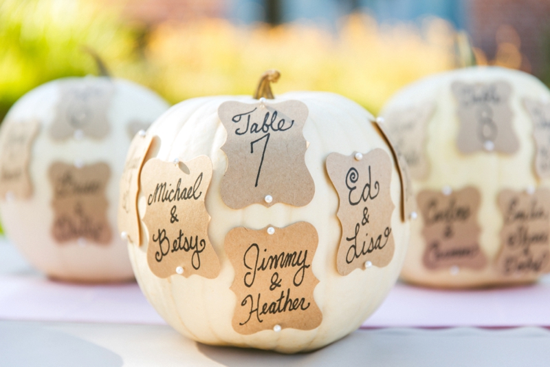 An Elegant Pink Halloween Wedding via TheELD.com