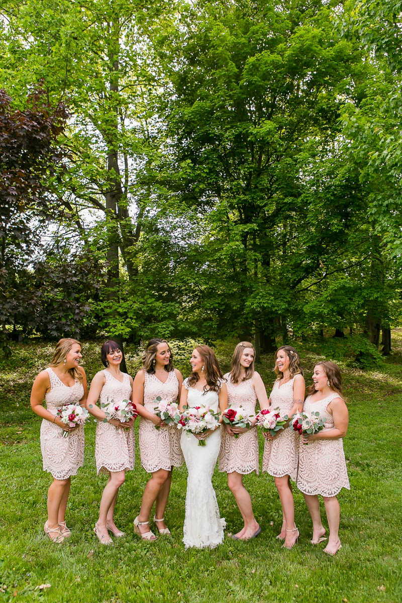 Eclectic Blush & Red New York Wedding via TheELD.com