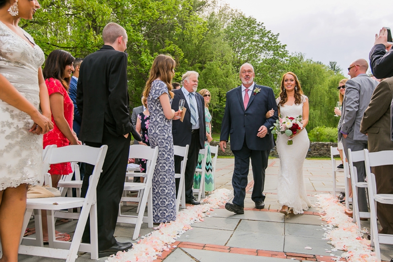 Eclectic Blush & Red New York Wedding via TheELD.com