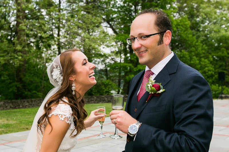 Eclectic Blush & Red New York Wedding via TheELD.com