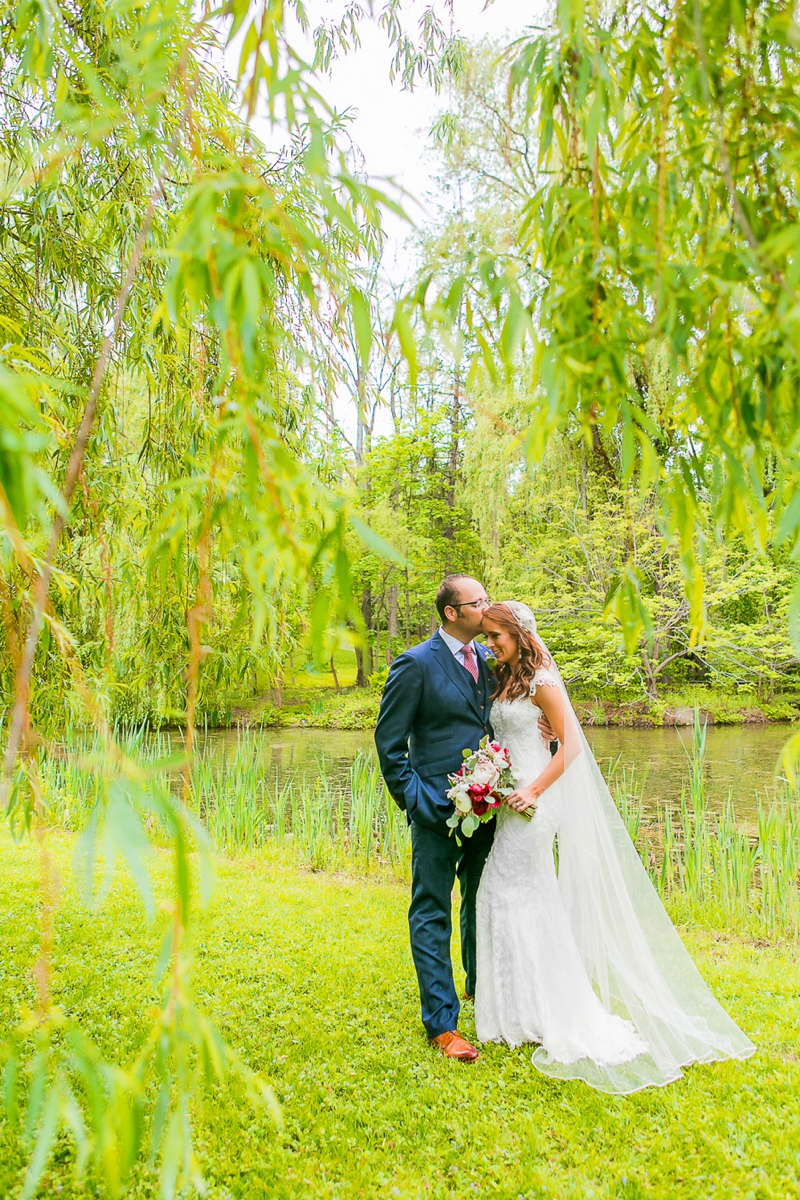 Eclectic Blush & Red New York Wedding via TheELD.com