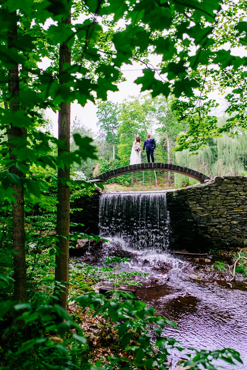 Eclectic Blush & Red New York Wedding via TheELD.com