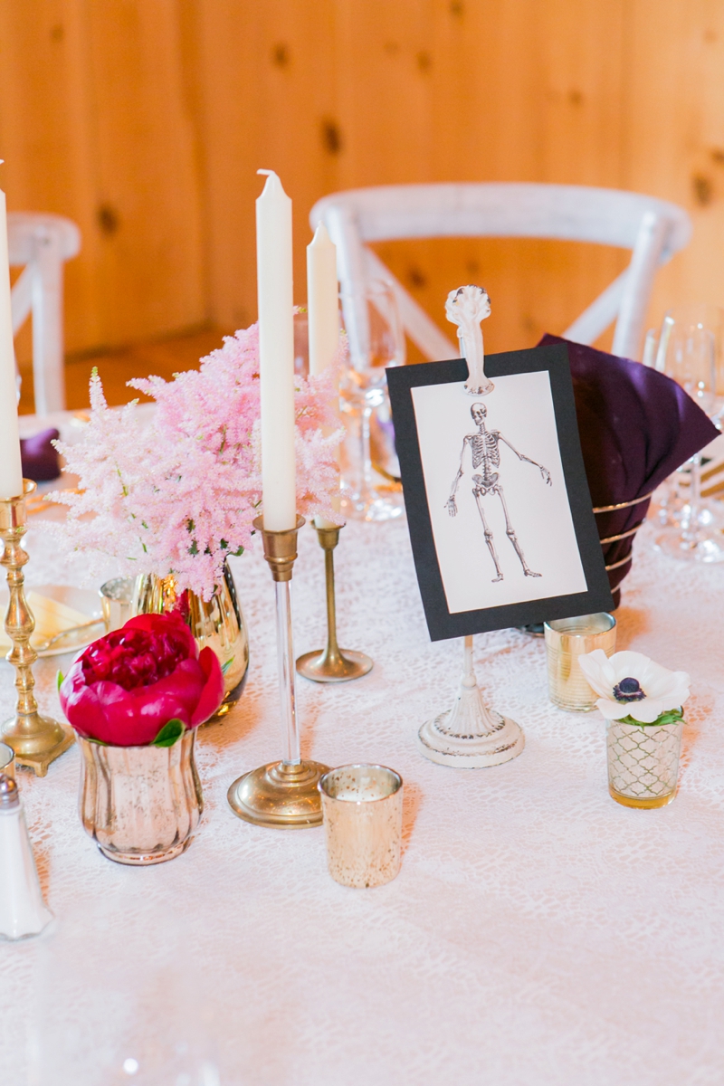 Eclectic Blush & Red New York Wedding via TheELD.com