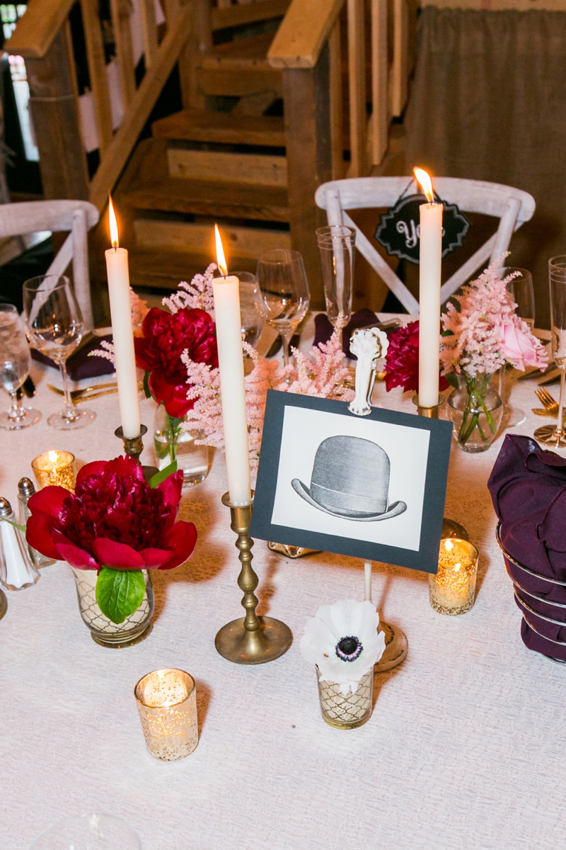 Eclectic Blush & Red New York Wedding via TheELD.com