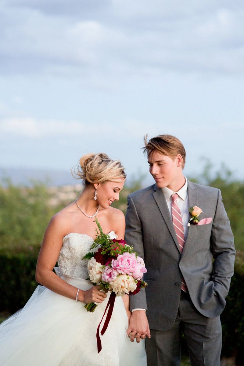 Marsala Tuscan Inspired Wedding Ideas via TheELD.com