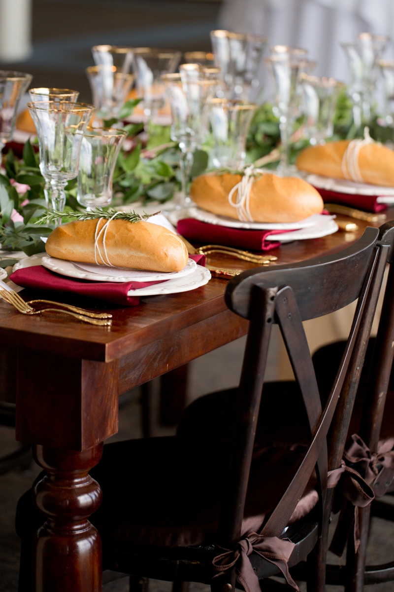 Marsala Tuscan Inspired Wedding Ideas via TheELD.com