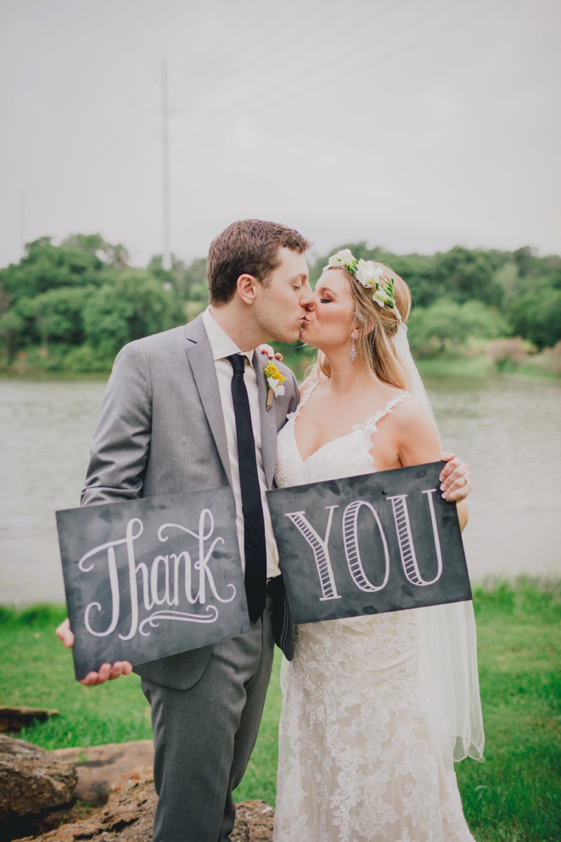 A Rustic Organic Dallas Wedding via TheELD.com