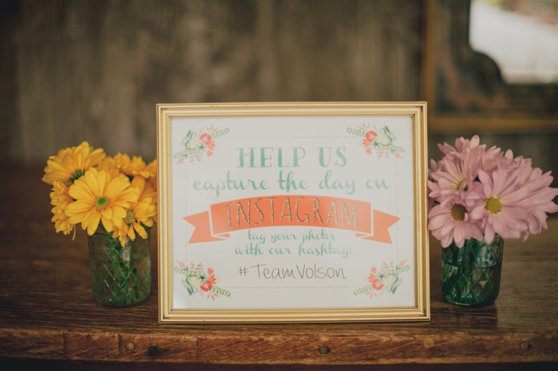 A Rustic Organic Dallas Wedding via TheELD.com