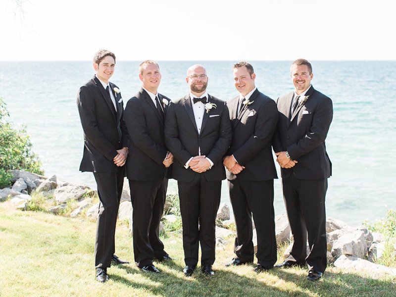 A Blush & Sage Michigan Wedding via TheELD.com