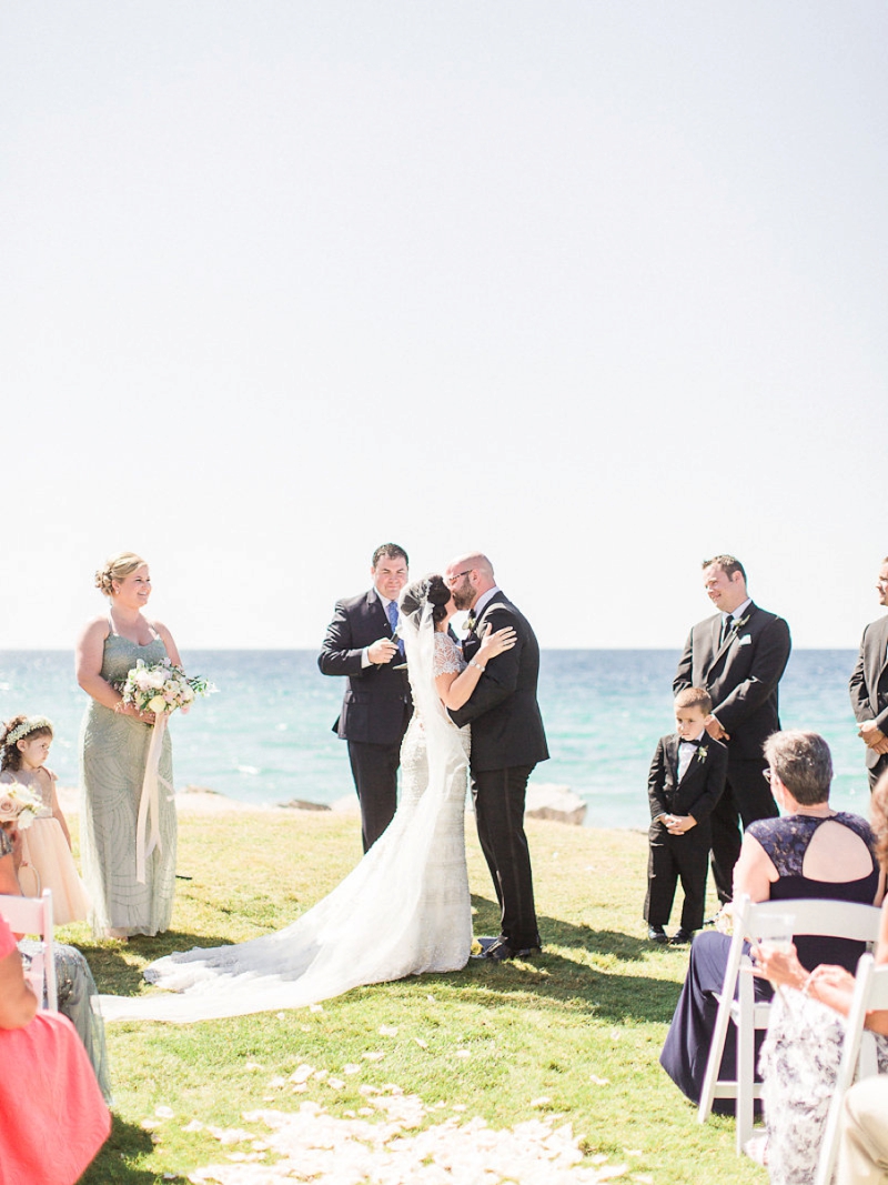 A Blush & Sage Michigan Wedding via TheELD.com