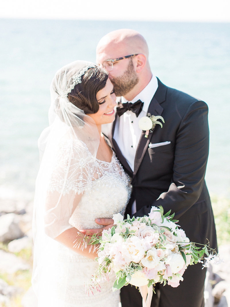 A Blush & Sage Michigan Wedding via TheELD.com