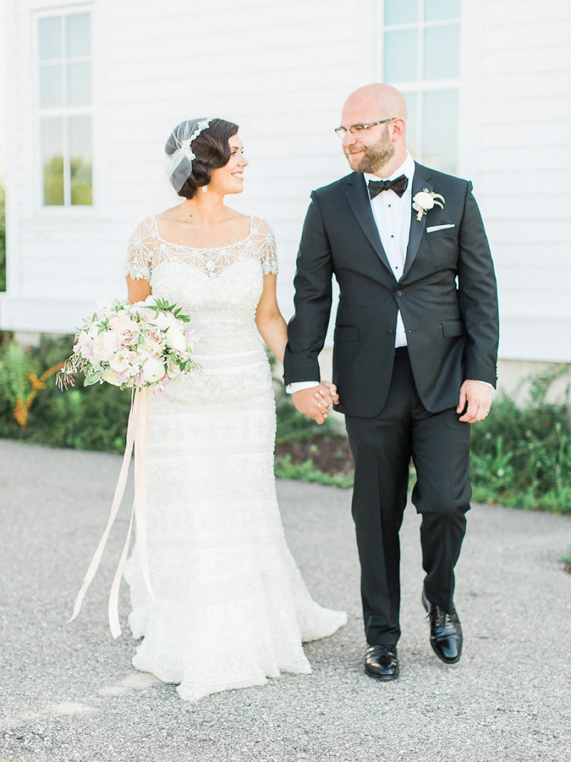 A Blush & Sage Michigan Wedding via TheELD.com