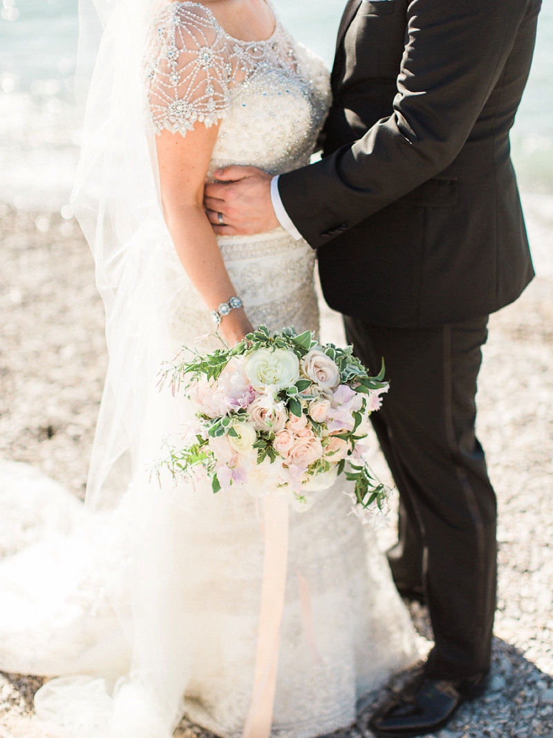 A Blush & Sage Michigan Wedding via TheELD.com