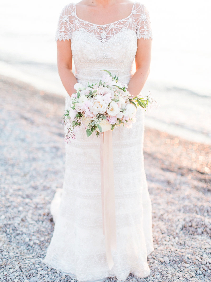 A Blush & Sage Michigan Wedding via TheELD.com