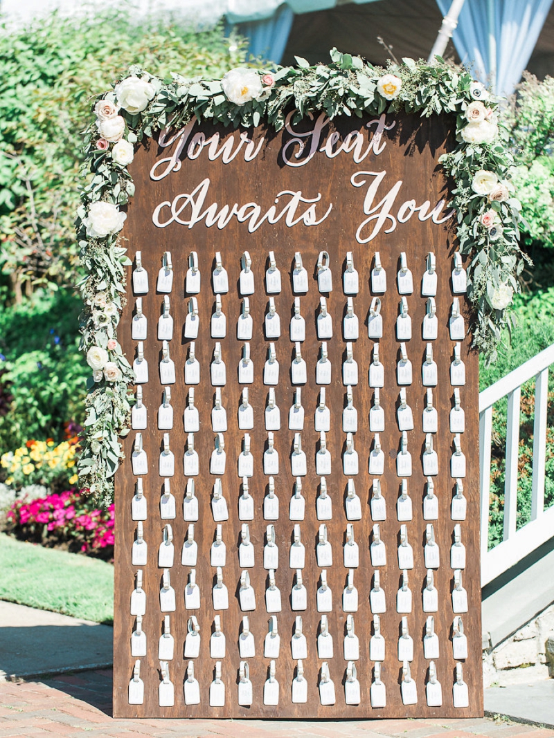 A Blush & Sage Michigan Wedding via TheELD.com