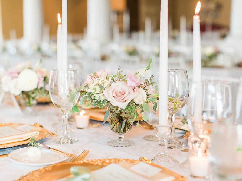 A Blush & Sage Michigan Wedding via TheELD.com