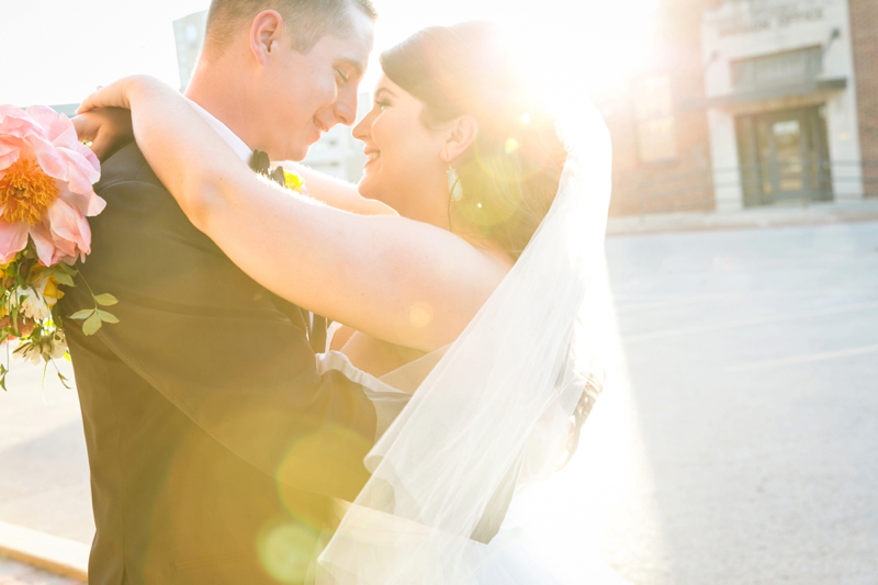 A Romantic Pink & Mint Texas Wedding via TheELD.com