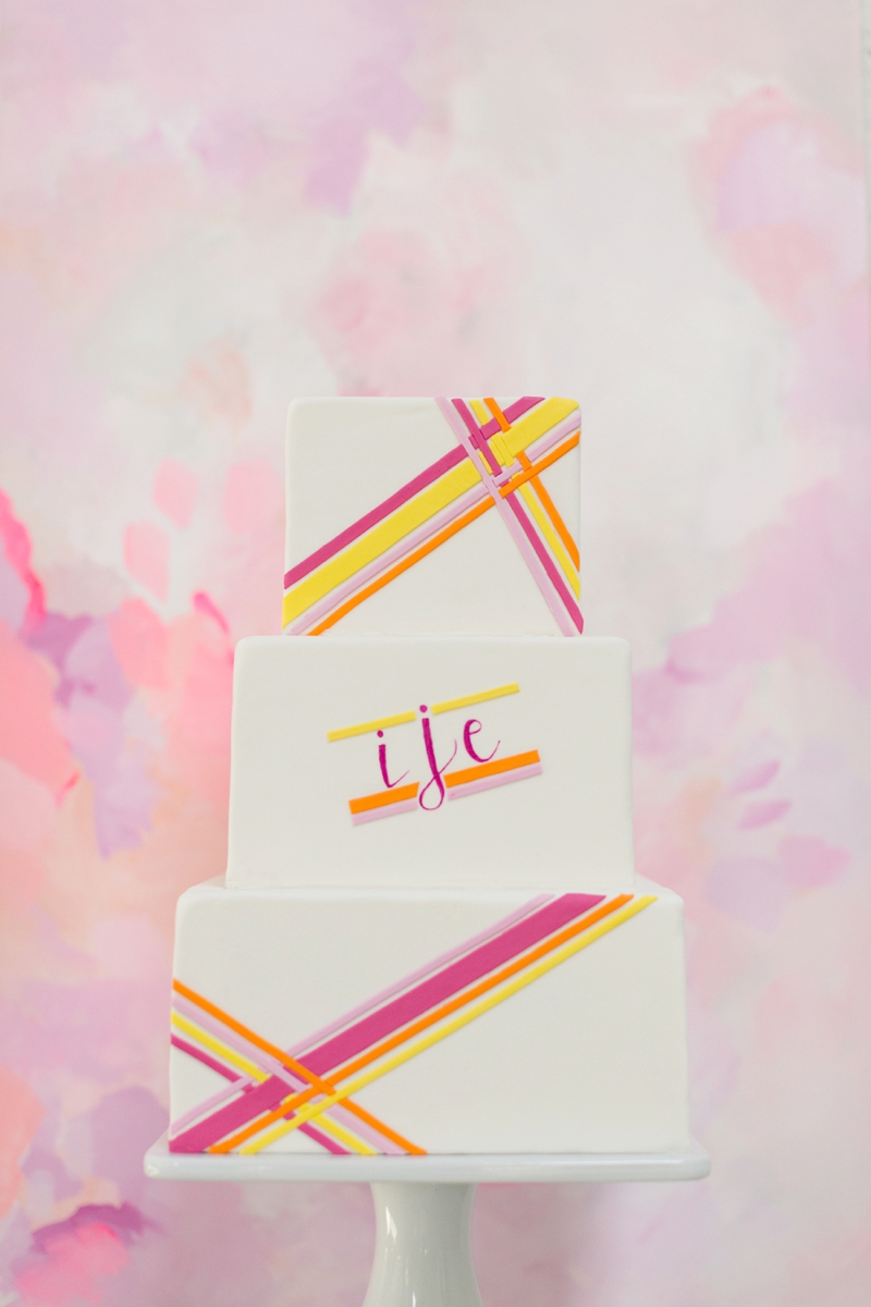 Chic Modern Neon Wedding Ideas via TheELD.com