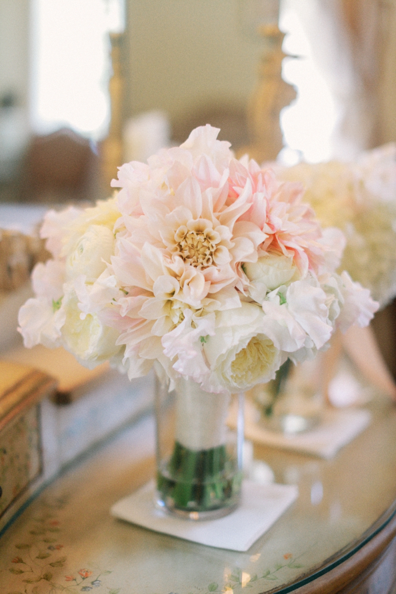 Elegant Blush and Gold Sarasota Wedding via TheELD.com