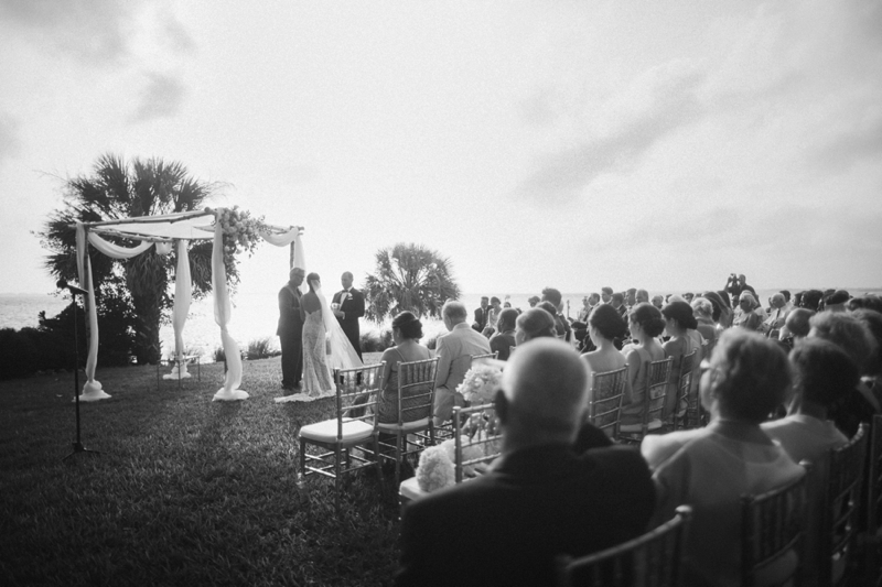 Elegant Blush and Gold Sarasota Wedding via TheELD.com