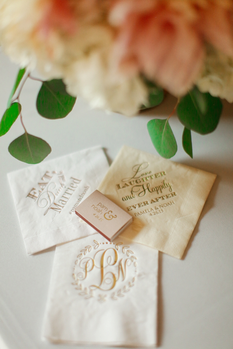 Elegant Blush and Gold Sarasota Wedding via TheELD.com