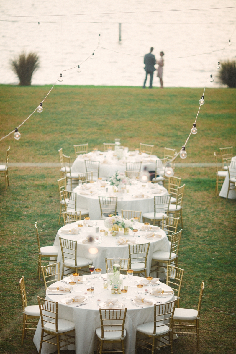 Elegant Blush and Gold Sarasota Wedding via TheELD.com