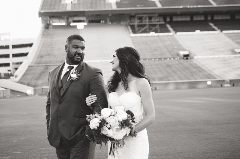 Elegant Pink & Red Vow Renewal via TheELD.com