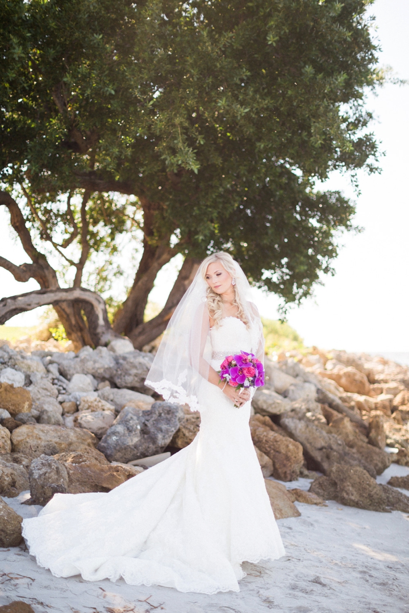 Glamorous Captiva Island Destination Wedding via TheELD.com