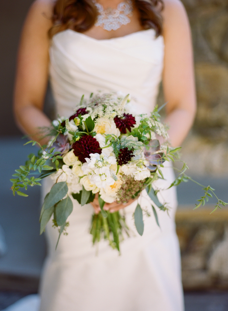 A Rustic Elegant Asheville Wedding via TheELD.com