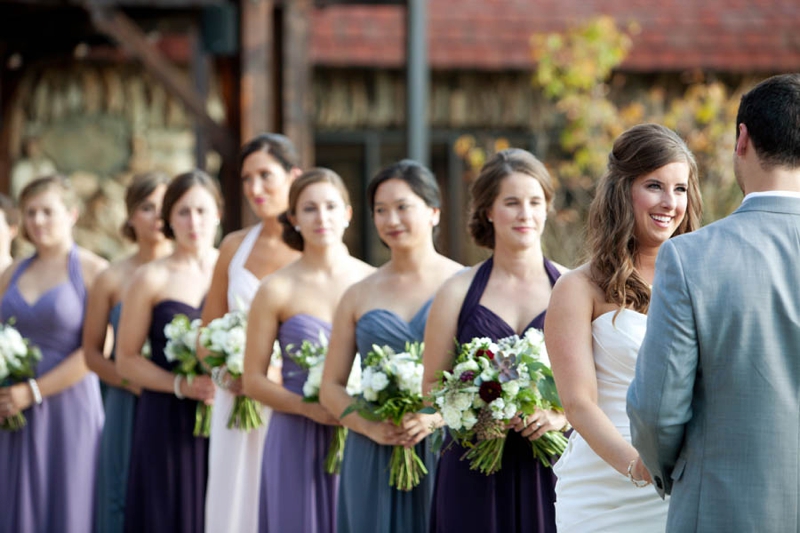 A Rustic Elegant Asheville Wedding via TheELD.com