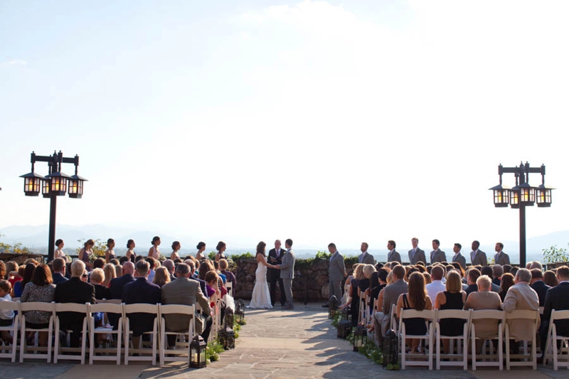 A Rustic Elegant Asheville Wedding via TheELD.com