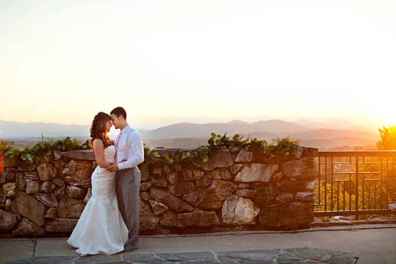 A Rustic Elegant Asheville Wedding via TheELD.com